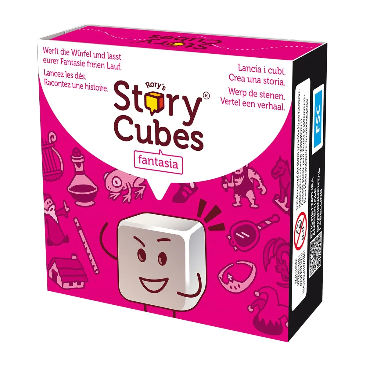 Rory's Story Cubes Fantasia Würfelspiel Neue Auflage