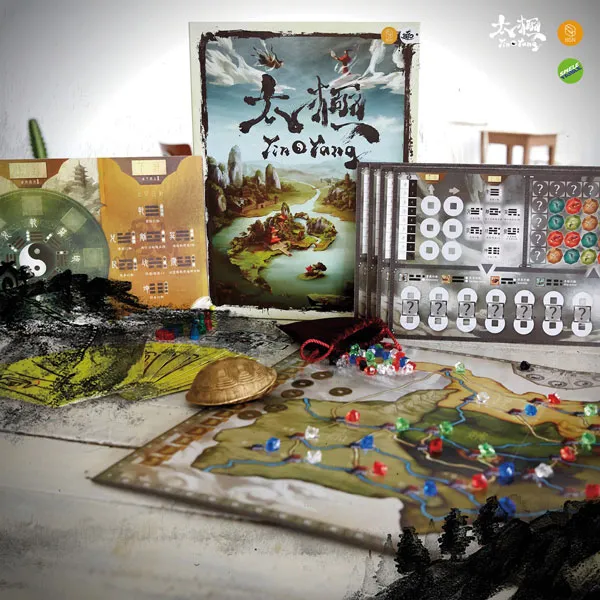Spielefaible Yin Yang Brettspiel Area Control Strategiespiel