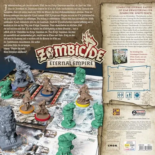 CMON Zombicide White Death Eternal Empire Erweiterung Deutsch