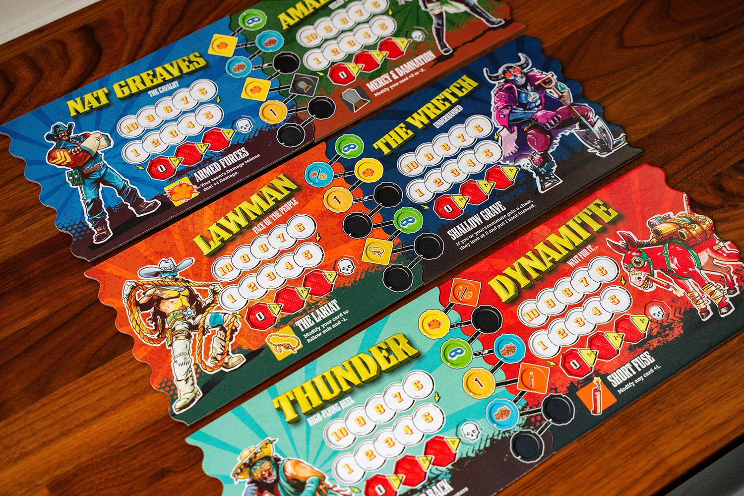 Capstone Games Rowdy Partners Stichspiel Teams Wrestling