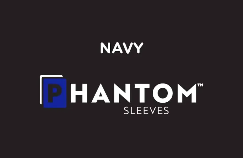 Capstone Phantom Sleeves Navy Kartenhüllen Gloss/Gloss