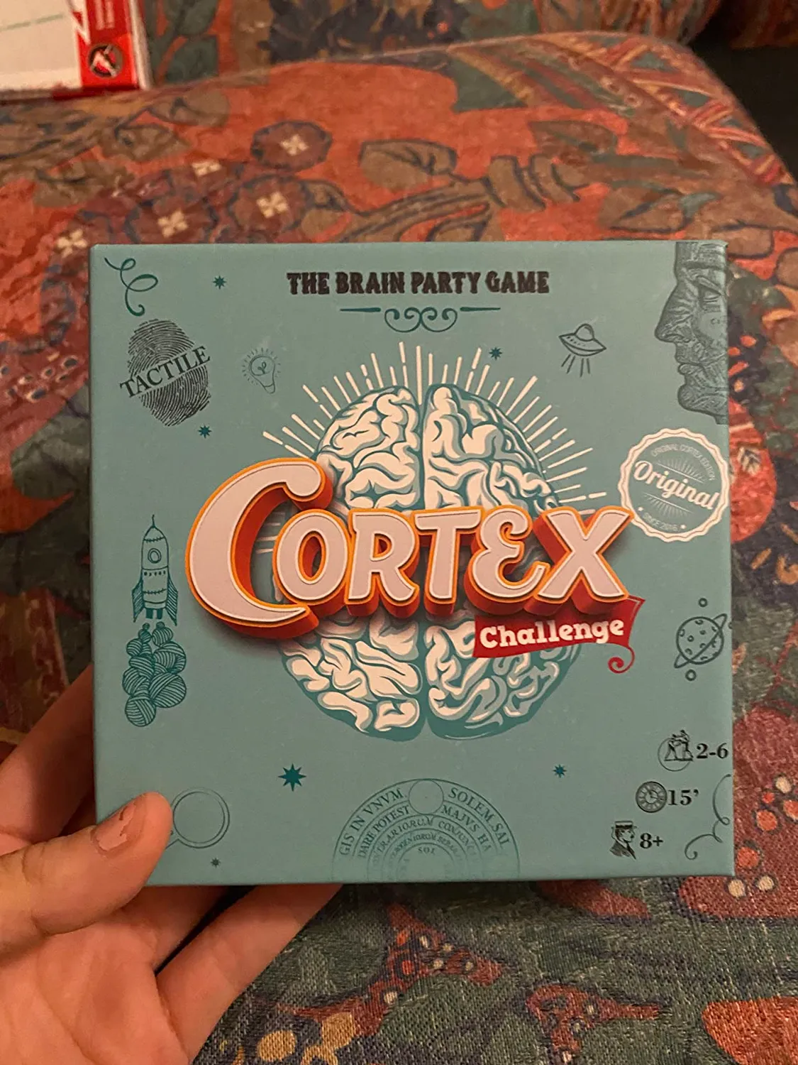 Zygomatic Cortex Challenge original Partyspiel türkis 2-6 Spieler