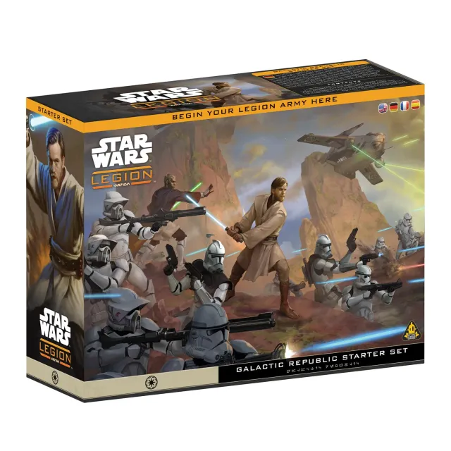 Star Wars Legion Galactic Republic Starterset Tabletop