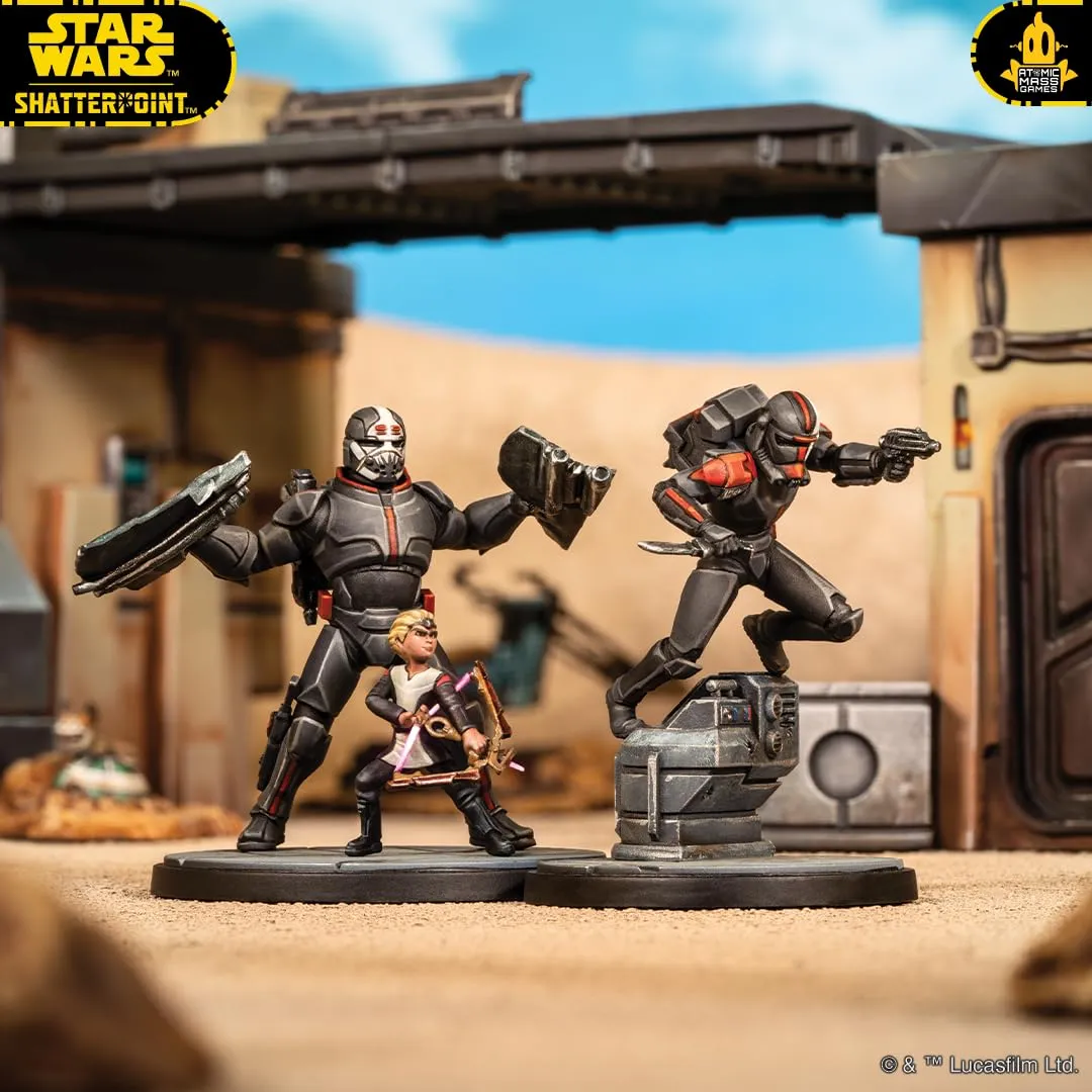 Star Wars Shatterpoint Clone Force 99 Squad Pack Erweiterung 5 Miniaturen