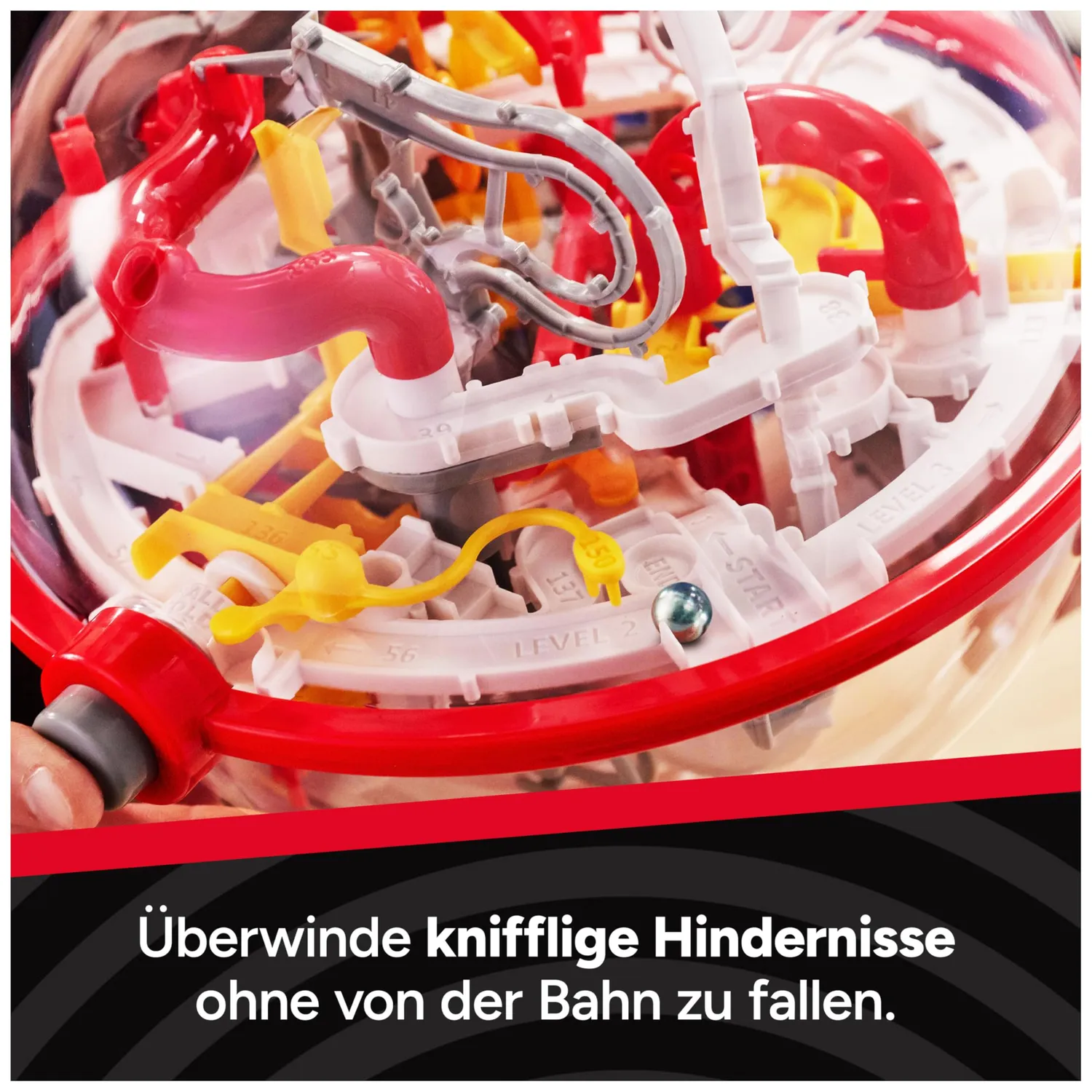 Spin Perplexus Portal 3D-Kugellabyrinth 150 Hindernisse Solo