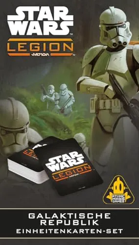 Star Wars Legion Republik Einheitenkarten-Set Tabletop deutsch