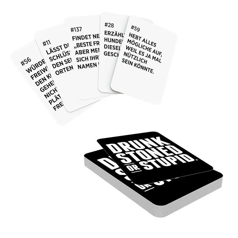 Cojones Drunk, Stoned or Stupid Partyspiel Deutsch ab 18