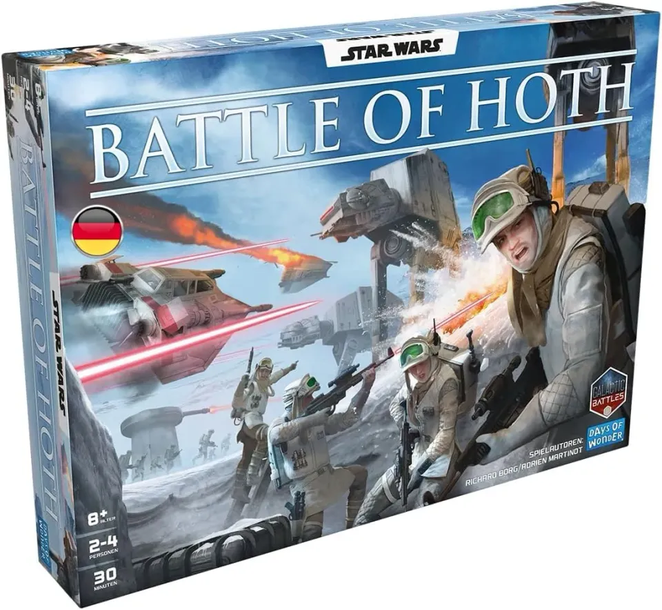 Star Wars Battle of Hoth Strategiespiel mit 74 Figuren
