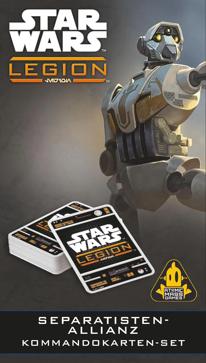 Star Wars Legion Separatisten Kommando-Kartenset Tabletop