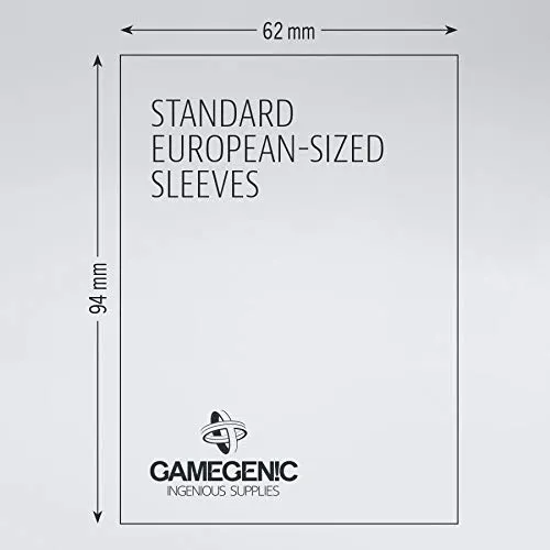 Gamegenic Matte Standard Kartenhüllen European matt
