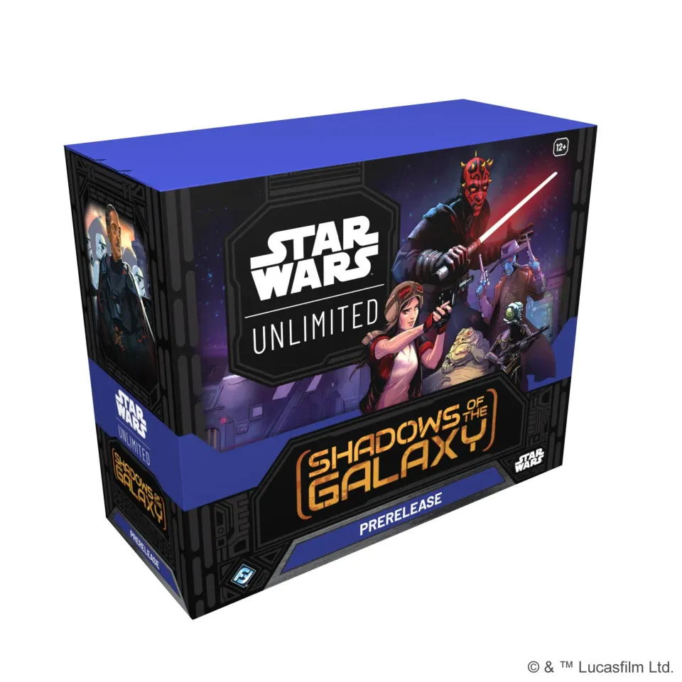 Fantasy Flight Star Wars Unlimited Shadows Prerelease-Box englisch