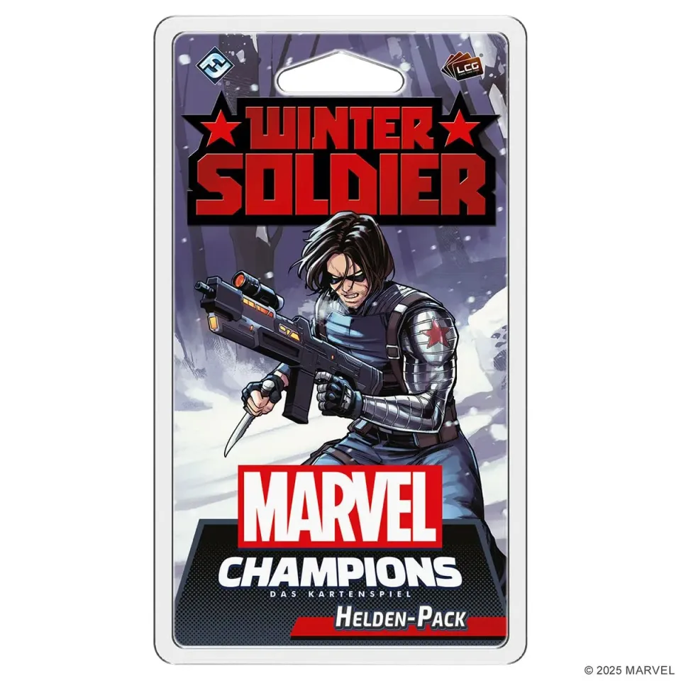 Asmodee Marvel Champions Winter Soldier Helden-Erweiterung deutsch