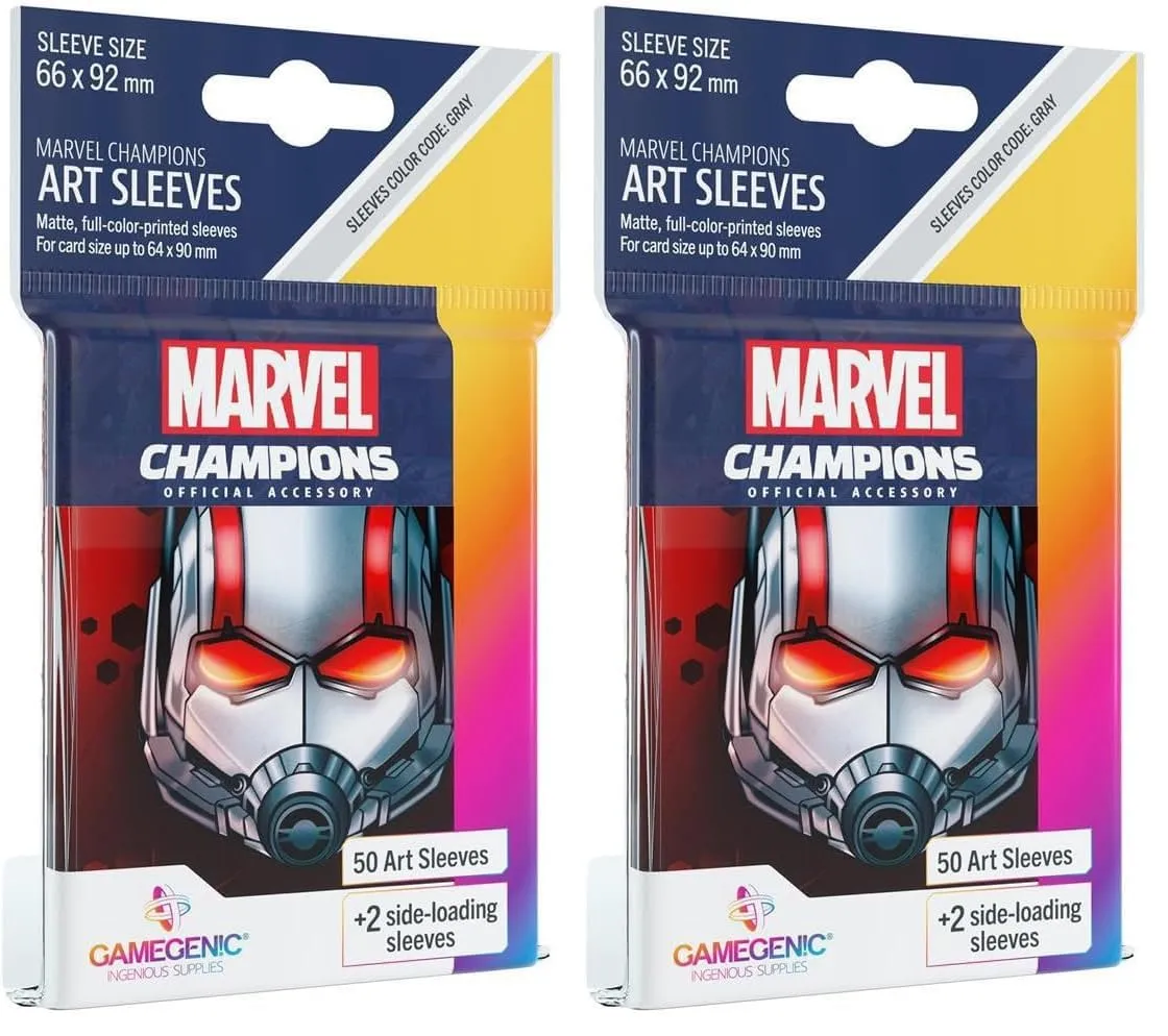 Gamegenic Marvel Champions Ant-Man Kartenhüllen 2er-Pack matt