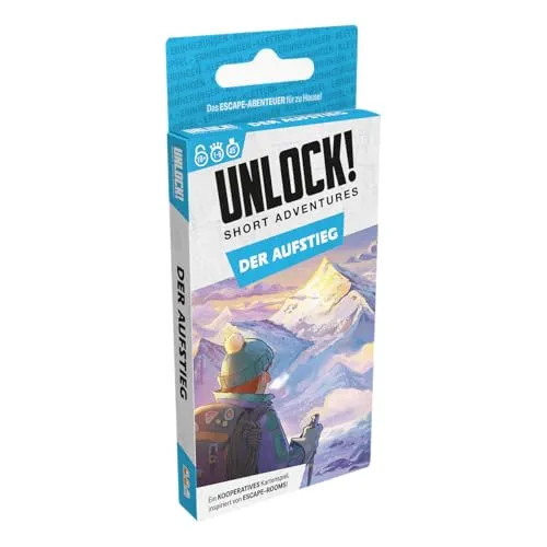 Asmodee Unlock Short Adventures Der Aufstieg Escape-Spiel
