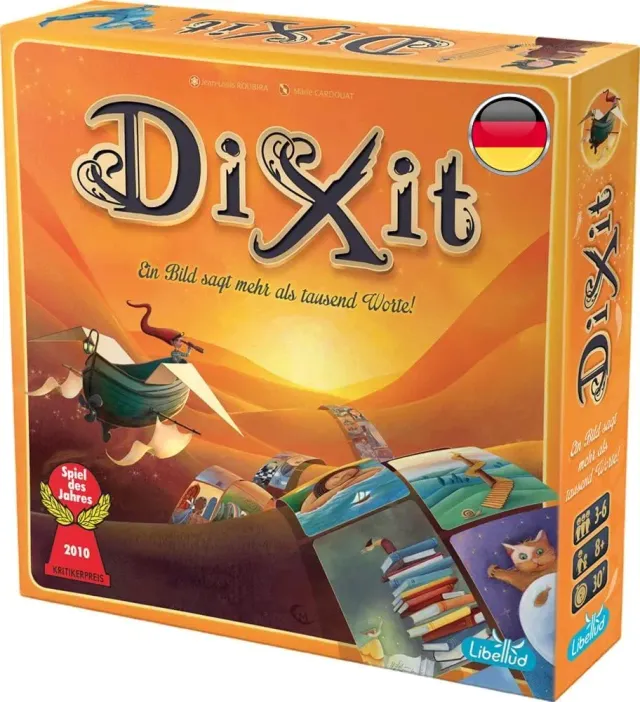 Asmodee Dixit Grundspiel Auflage 2021 Familienspiel