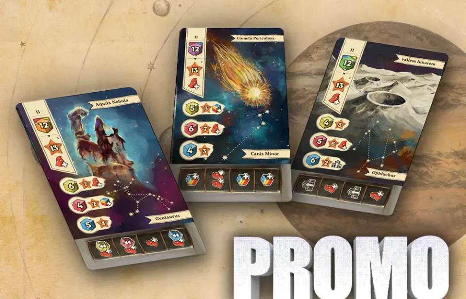 Capstone Games Galileo Galilei New Discovery Cards Erweiterung