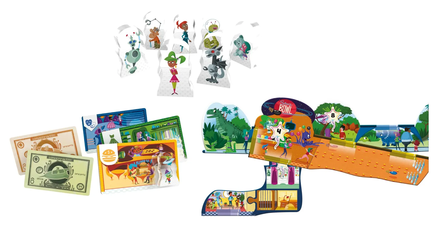 SPACE Cow Superstore 3000 Familienspiel Deutsch Taktik