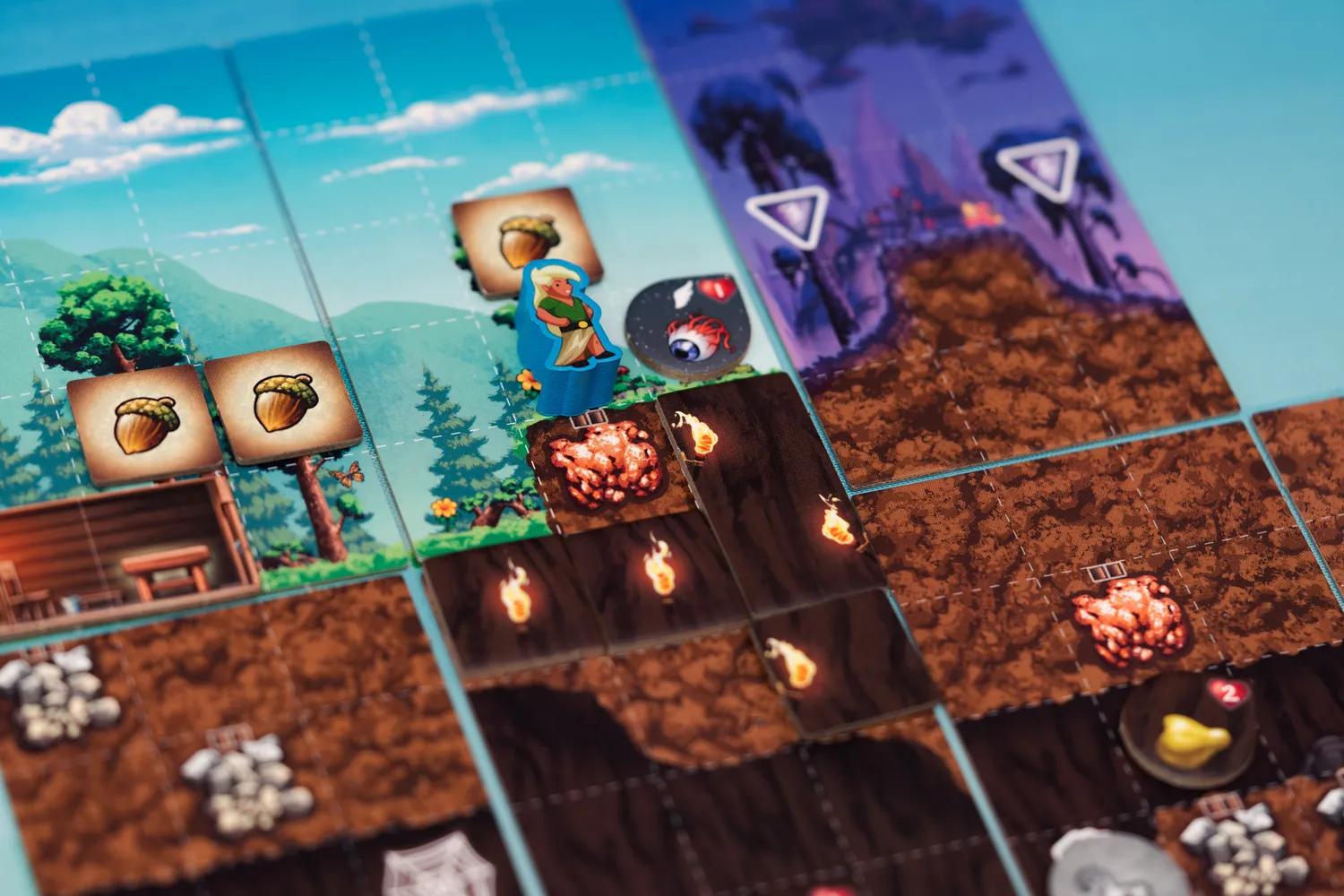 Paper Fort Terraria Retail Edition Brettspiel Kooperativ