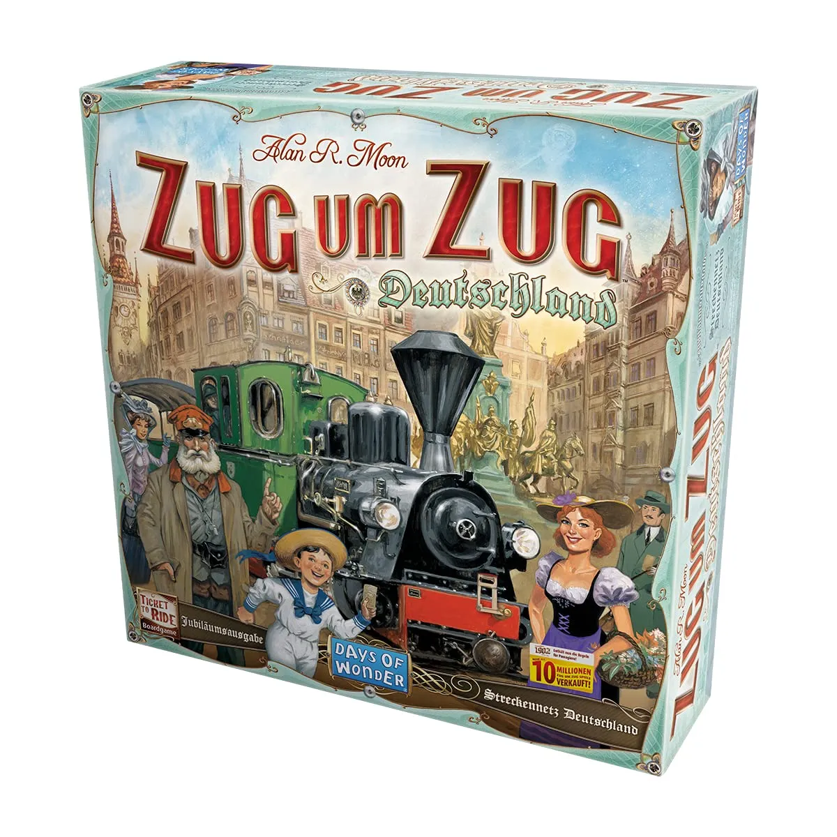 Days of Wonder Zug um Zug Deutschland Brettspiel 2023 Passagiere
