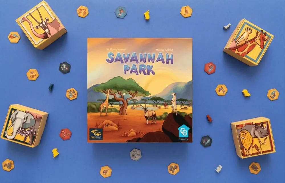 Capstone Games Savannah Park Brettspiel Familie