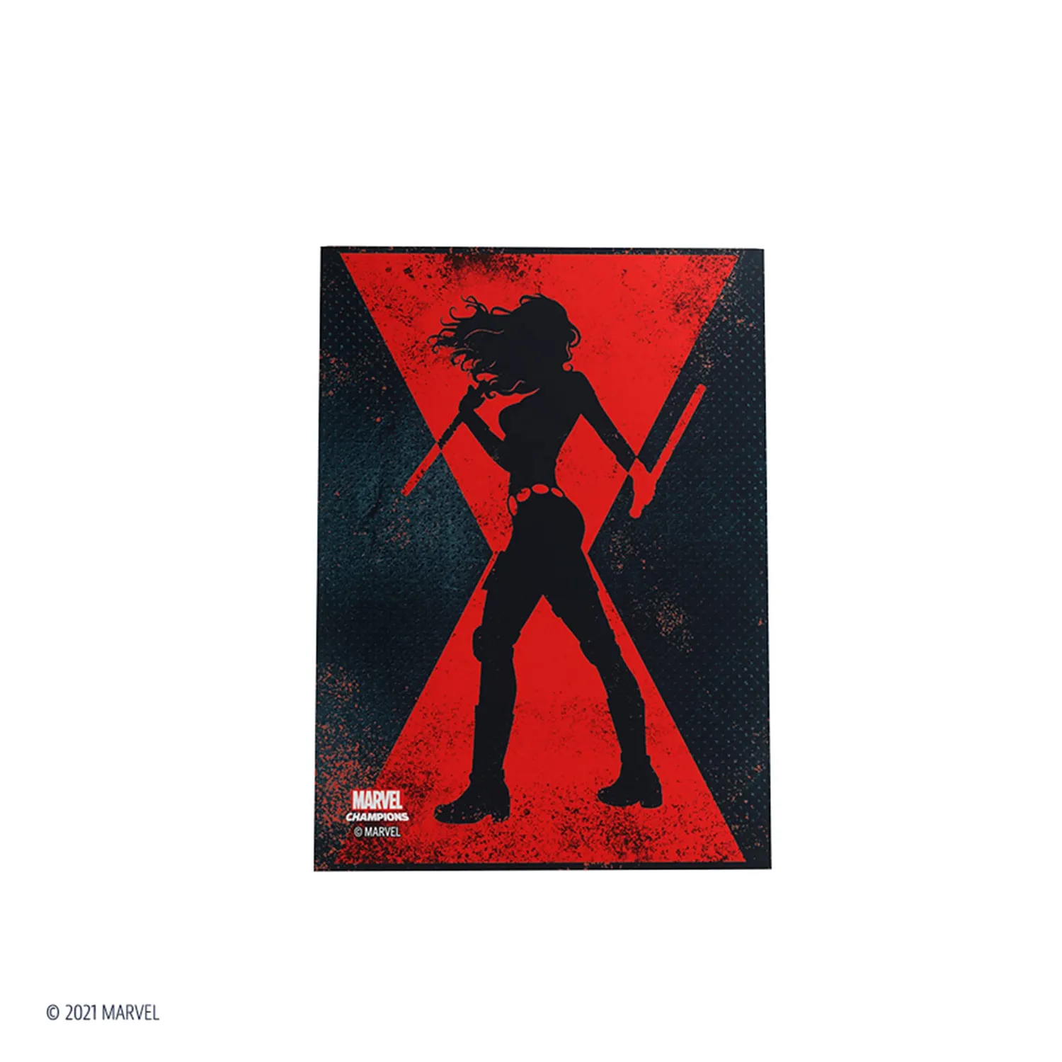 Gamegenic Marvel Champions Black Widow Sleeves 66x92 Grau