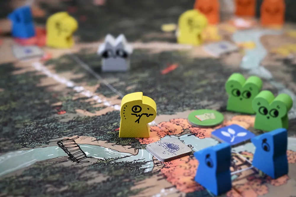 Leder Games Root Riverfolk Hirelings Erweiterung Pack