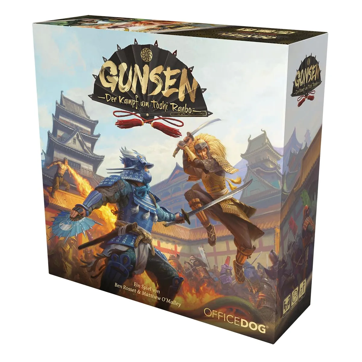 Asmodee Gunsen Kampf um Toshi Ranbo Kennerspiel Deutsch