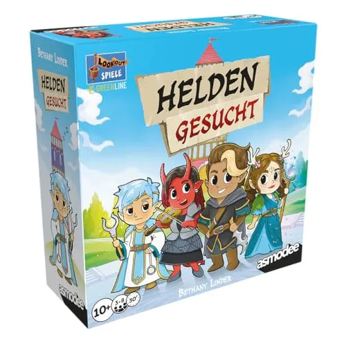 Asmodee Helden gesucht Familienspiel Deutsch