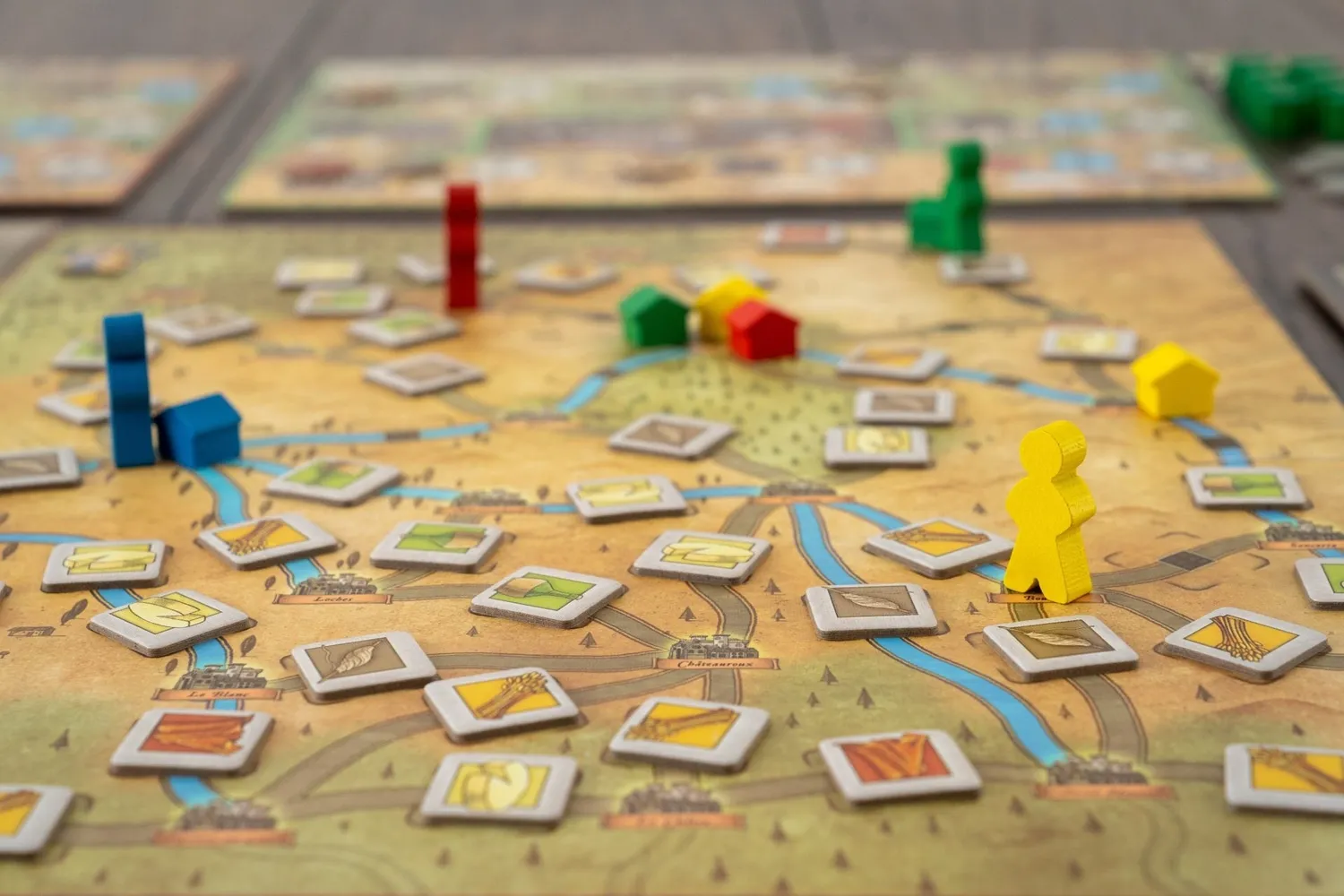 Capstone Games Orléans Brettspiel Grundspiel Bag-Building