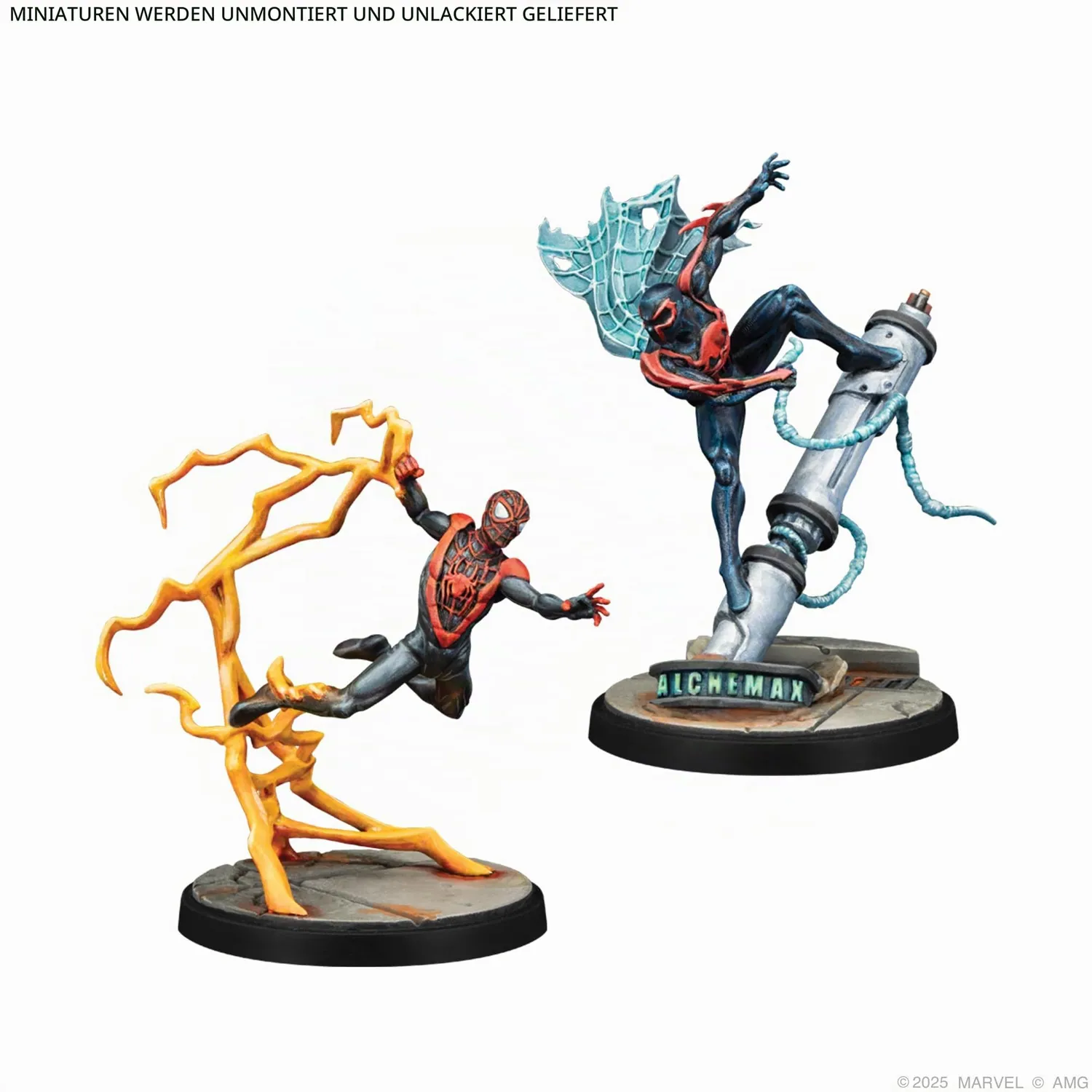 Asmodee Marvel Crisis Protocol Prowler Spider-Man 2099 Set