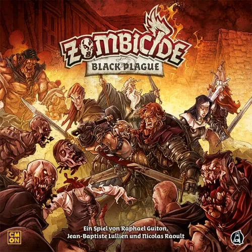 CMON Zombicide Black Plague Grundspiel Dungeon Crawler 1-6