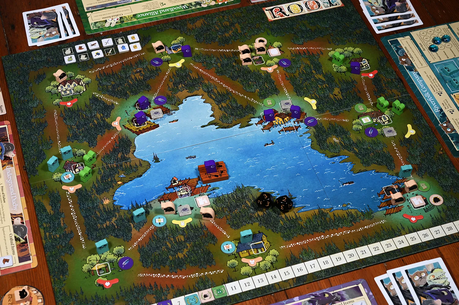Leder Games Root Underworld Erweiterung Brettspiel Deutsch