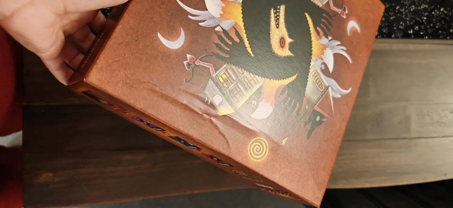 Asmodee Werwölfe von Düsterwald Der Pakt Partyspiel Box