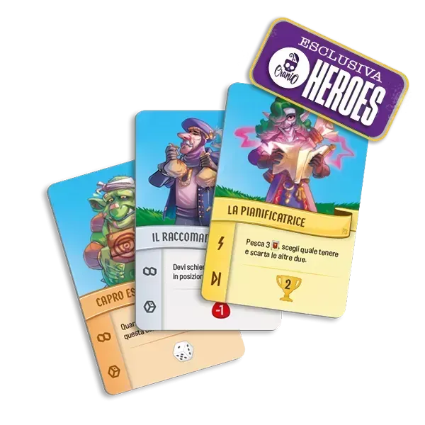 Cranio Golden Cup Set Carte Campioni Promokarten