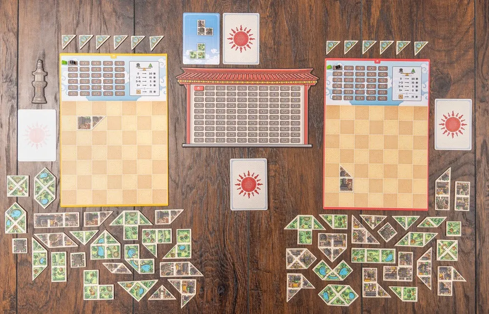 Capstone Games Tangram City Legespiel Familie