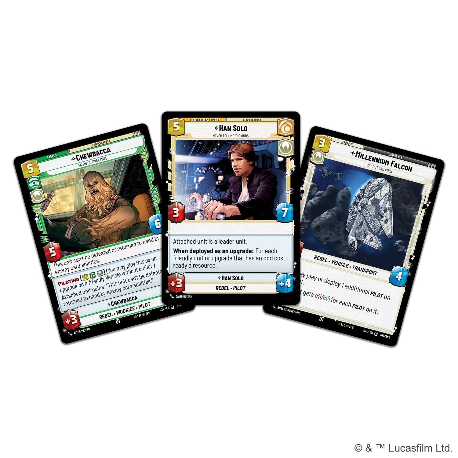 Fantasy Flight Games Star Wars Unlimited Han Solo Spotlight-Deck Englisch