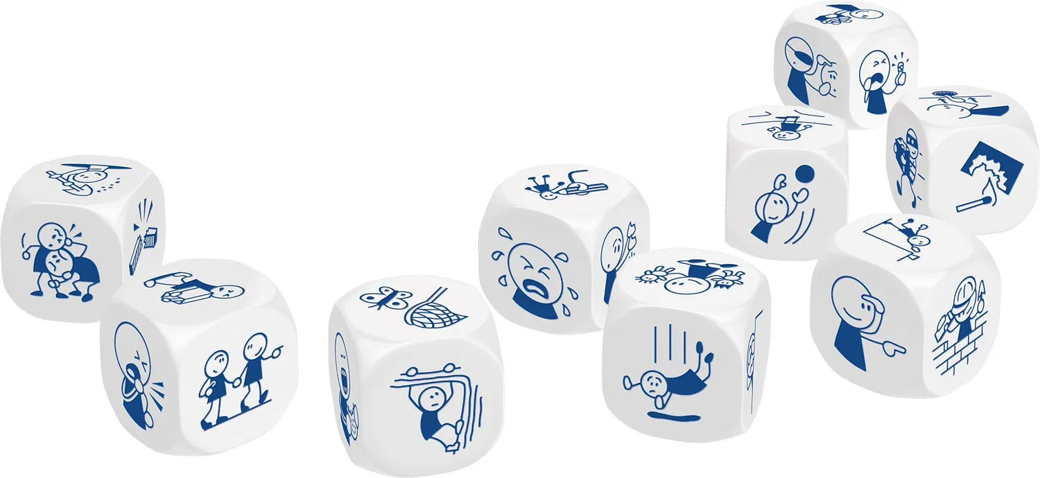 Asmodee Story Cubes Actions Würfelspiel Alte Auflage