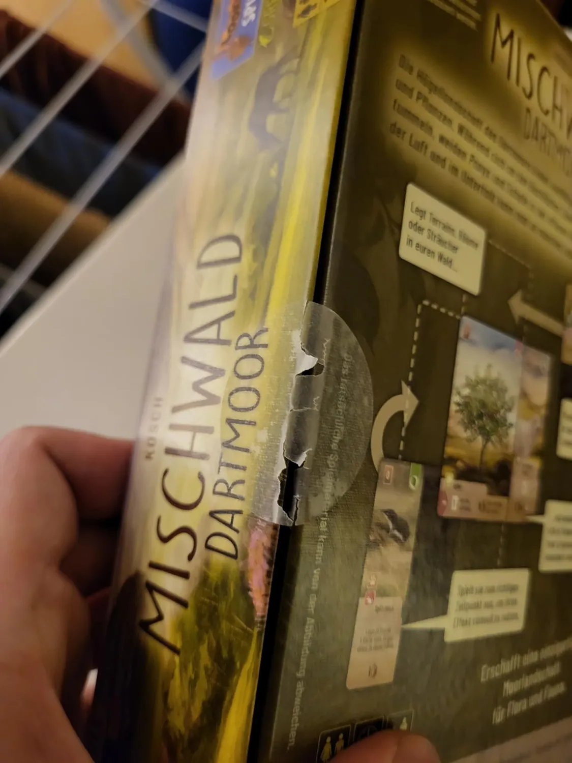 Asmodee Mischwald Dartmoor Grundspiel Kennerspiel deutsch