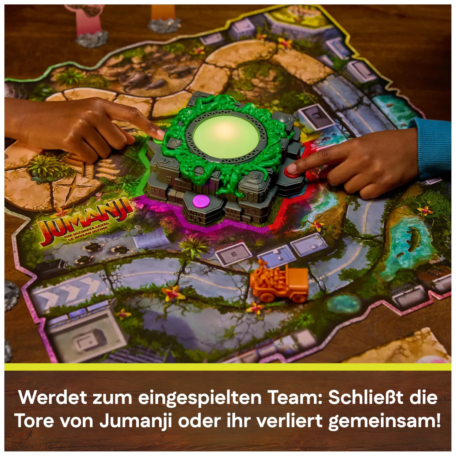 Spin Master Jumanji Das ultimative Level Brettspiel elektronisch