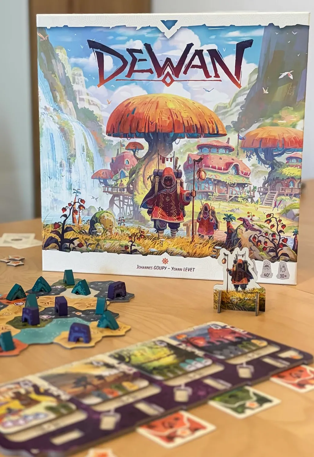 Asmodee Dewan Strategiespiel Deutsch Familienspiel