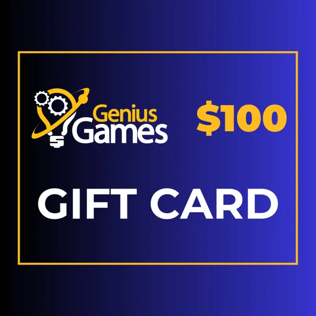 Genius Games Geschenkgutschein 100 Dollar digital