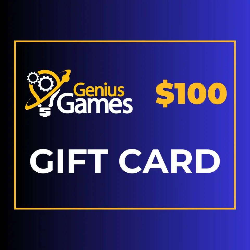 Genius Games Geschenkgutschein 100 Dollar digital