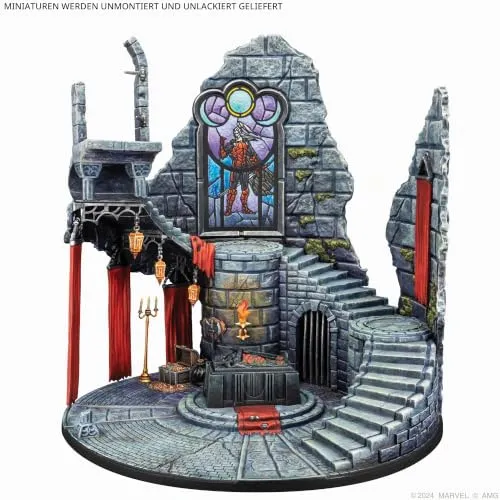 Asmodee Marvel Crisis Protocol Tomb of Dracula Terrain Pack