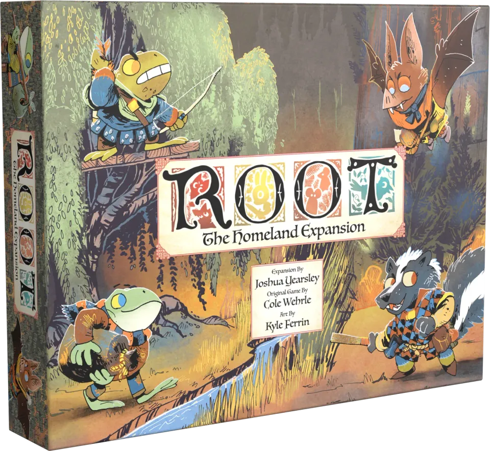 Leder Games Root Homeland Erweiterung 3 Fraktionen Karten
