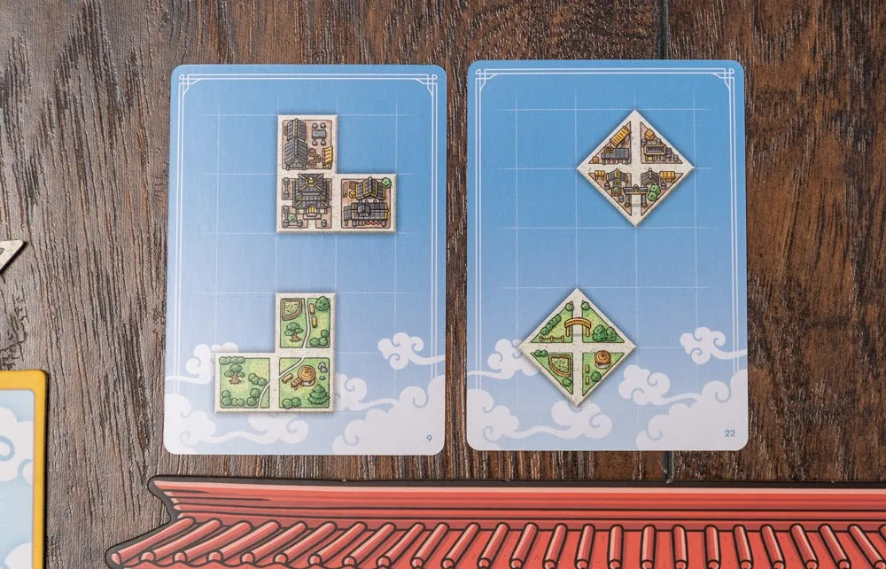 Capstone Games Tangram City Legespiel Familie