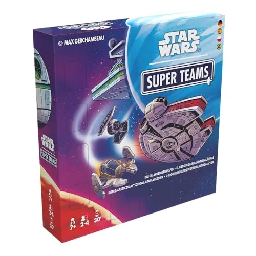 Asmodee Star Wars Super Teams Familienspiel Rennen 4 Teams