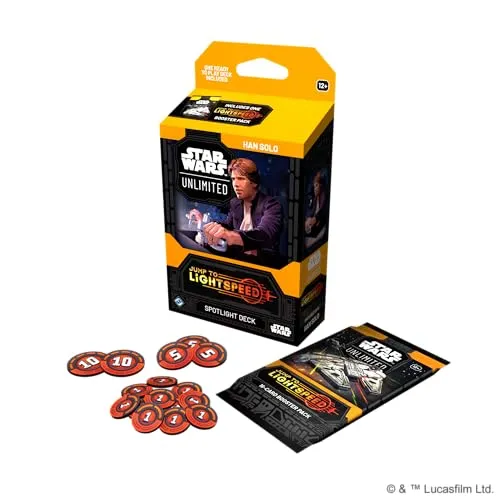 Fantasy Flight Games Star Wars Unlimited Han Solo Spotlight-Deck Englisch