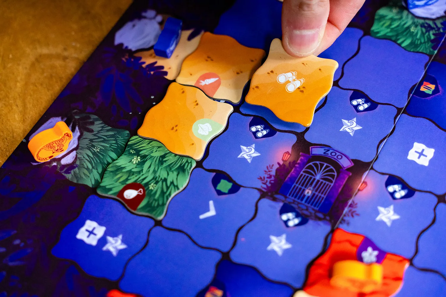 Capstone Games Night at the Zoo Brettspiel Familienspiel