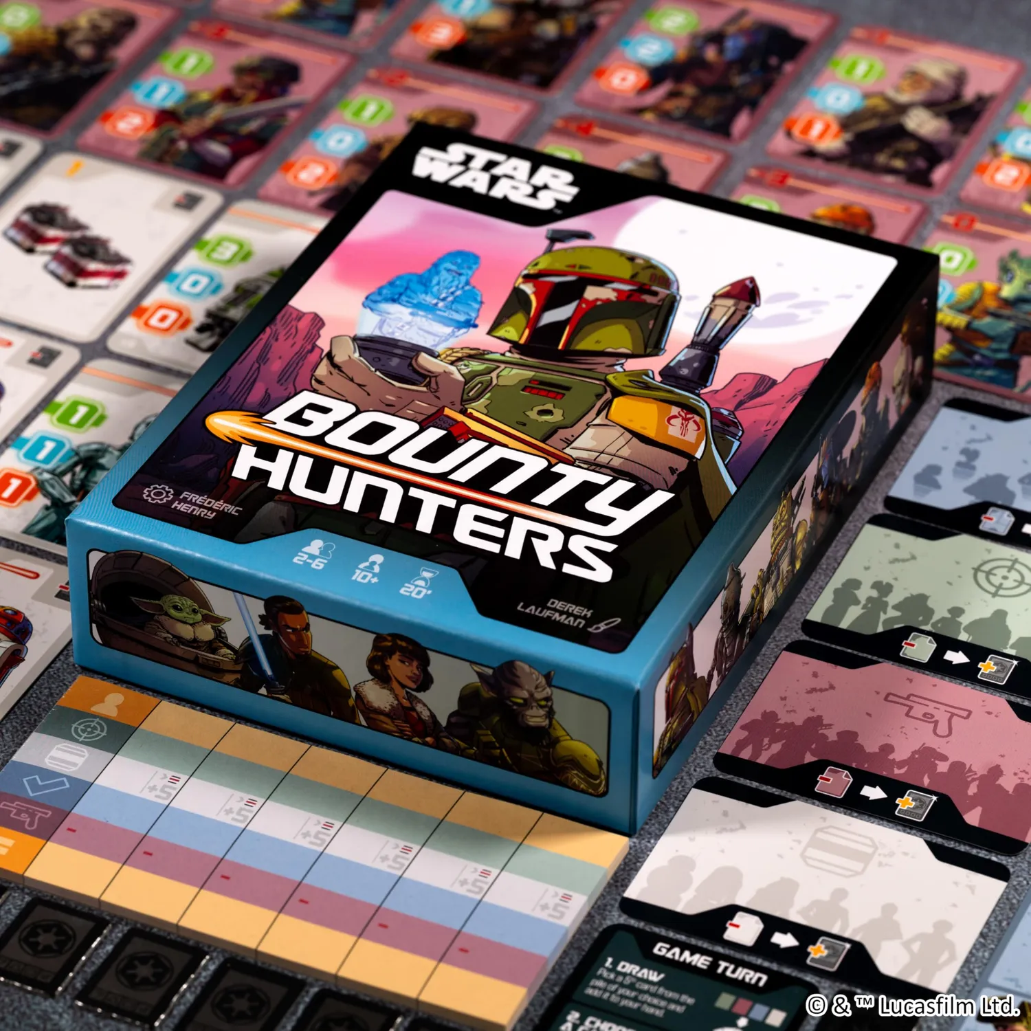 Asmodee Star Wars Bounty Hunters Kartenspiel