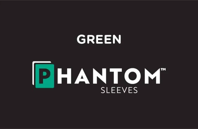 Capstone Games Phantom Sleeves Green Size Kartenhüllen
